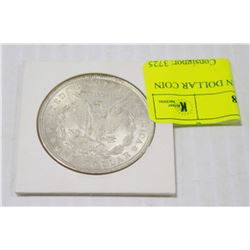1921 SILVER MORGAN DOLLAR COIN IN HOLDER