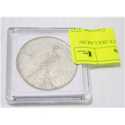 1922 US SILVER PEACE DOLLAR IN COIN HOLDER