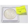 Image 1 : 1921 US MORGAN SILVER DOLLAR IN COIN HOLDER