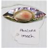 Image 1 : ABALONE SHELL BROOCH