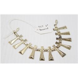 925 SILVER DROP LINK BRACELET 6”