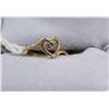Image 1 : 10 KT GOLD HEART RING MOUNT SIZE 3.5
