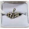 Image 1 : STERLING SILVER TREBLE CLEF RING SIZE 5.5