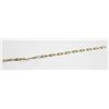 Image 1 : 10 KT GOLD LINK BRACELET 7”