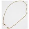 Image 1 : 10 KT GOLD BOX CHAIN BRACELET 7.5”