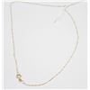 Image 1 : 10 KT FINE GOLD TWIST CHAIN ANKLET 12”
