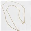 Image 1 : 10 KT GOLD SINGAPORE CHAIN NECKLACE 24”