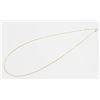 Image 1 : 10 KT GOLD 16” CURB CHAIN NECKLACE
