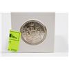 Image 1 : 1966 CANADIAN SILVER 50 CENT PIECE IN HOLDER