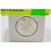 Image 1 : 1964 CANADIAN SILVER 50 CENT PIECE IN HOLDER