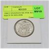 Image 1 : 1960 CANADIAN SILVER 50 CENT PIECE IN HOLDER