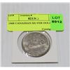 Image 1 : 1968 CANADIAN SILVER DOLLAR