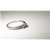 Image 2 : APPRAISED @ $1500.00 14KT WHITE GOLD DIAMOND RING. SIZE 7.5