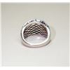 Image 3 : APPRAISED @ $1500.00 10KT WHITE GOLD DIAMOND RING. SIZE 7.5