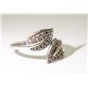 Image 2 : APPRAISED @ $1000.00 10KT WHITE GOLD DIAMOND RING. SIZE 8