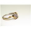 Image 1 : APPRAISED @ $2000.00 14KT WHITE AND YELLOW GOLD CANADIAN DIAMOND RING.