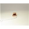 Image 3 : APPRAISED @ $2300.00 14KT ROSE GOLD GARNET RING. SIZE 7