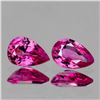Image 1 : Natural AAA Pink Sapphire 6x4 MM Pair{Flawless-VVS}