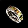 Image 1 : Natural Top Fancy Colors Tourmaline Ring