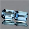 Image 1 : Natural Santa Maria Blue Aquamarine Pair{Flawless-VVS}