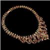 Image 2 : Natural Multi Color Fancy Sapphire Necklace