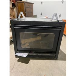 Gas fire place insert