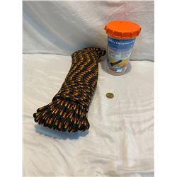 Saftey Equiptment kit and rope