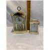 Image 1 : Bulova and quartz clocks