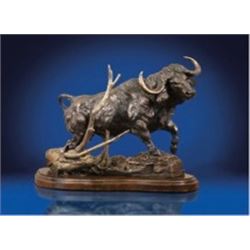 BRONZE BY LORENZO GHIGLIERI ENTITLED "VIOLENT AUTHORITY"