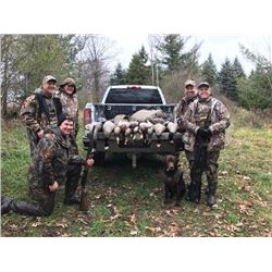 SE MICHIGAN – GUIDED GOOSE HUNT FOR TWO HUNTERS