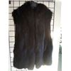 Image 1 : BLACK DYED FOX VEST