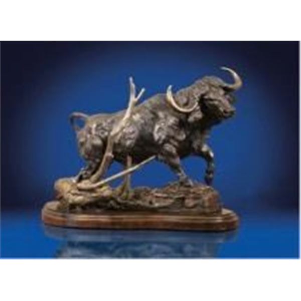 BRONZE BY LORENZO GHIGLIERI ENTITLED "VIOLENT AUTHORITY"