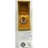 Image 1 : Outstanding Top Quality Sterling Silver Men's Amber Ring Size 11, Weighs 24g