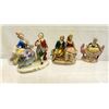 Image 2 : Antique European Porcelain Miniature Figurines