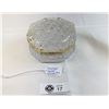 Image 1 : Beautiful Crystal Jewelry Box, 5"x2.5"