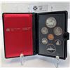 Image 1 : 1981 Royal Canadian Mint Year Set With Silver Dollar In Original Case