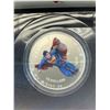 Image 3 : 2013 $15 Fine Silver Coin Royal Canadian Mint 75th Anniversary Of Superman In Original Case And Box