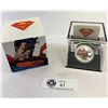 Image 1 : 2013 $20 Fine Silver Coin Royal Canadian Mint 75th Anniversary Of Superman In Original Case And Box