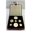 Image 2 : Royal Canadian Mint 1967 Centennial Silver Coin Year Set In Red Box