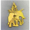 Image 3 : Nice Pretty Vintage Enamel Elephant Pin, 1.25"x1.75"