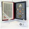 Image 1 : 1990 Royal Canadian Mint Year Set With Silver Dollar In Original Case