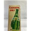 Image 2 : Original 1930's Canada Dry "The Champagne Of Ginger Ales" Embossed Tin Door Push Sign, 12"x3.5"