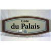Image 1 : Original Vintage Cote Du Palais Double Sided Street Sign Quebec City, Reflective Paint, 29"L x 12" W