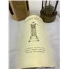 Image 2 : E. Thomas And Williams LTD. Brass Cambrian Lamp Makers Aberdare Wales No. 86500, Comes With Certific