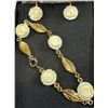 Image 2 : Beautiful Vintage Carved Rose Necklace, Bracelet And Earrings Set