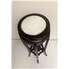 Image 2 : Chinese Marble Top Hardwood Plantstand