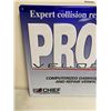 Image 2 : Proof Collision Tin Sign, 23.5"x29.5"