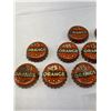 Image 2 : 13 Orange Kist Quark Top Bottle Caps, Ontario, Canada