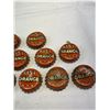 Image 3 : 13 Orange Kist Quark Top Bottle Caps, Ontario, Canada