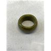 Image 2 : Jade Ring, Presidium Tested, Hand Carved 5mm Thick, Size 10.75, 11.19g